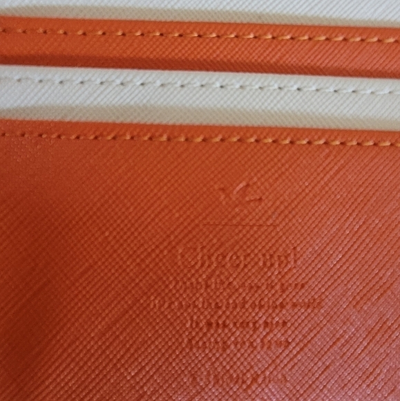 SHINZI KATOH DESIGN 'Cheer Up' Long Wallet, Two Tone, Full Zip and Snap Closure - Picture 11 of 16